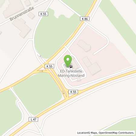 Standortübersicht der Benzin-Super-Diesel Tankstelle: Horst Bollig  in 54484, Maring-Noviand