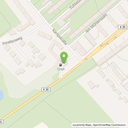 Standortübersicht der Benzin-Super-Diesel Tankstelle: Shell Salzgitter Kampstr. 1 in 38226, Salzgitter