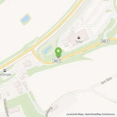 Standortübersicht der Tankstelle TotalEnergies Autohof Selbitz in 95152 Selbitz