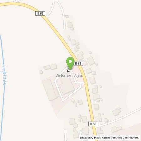 Standortübersicht der Tankstelle KRONACH-GLOSBERG - NEUGLOSBERG 11 in 96317 Kronach (Glosberg)