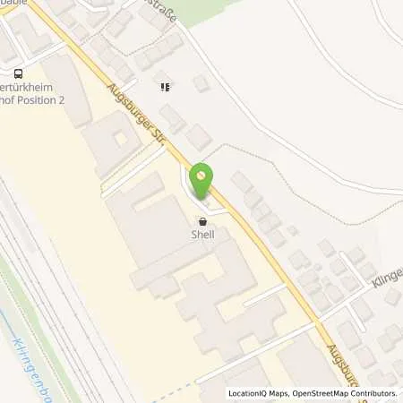 Standortübersicht der Tankstelle Shell Stuttgart Augsburger Str. 704 in 70329 Stuttgart