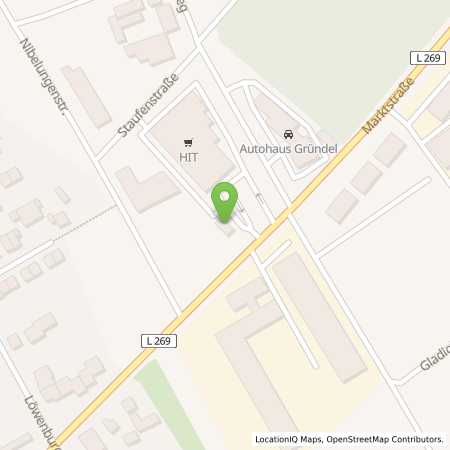Standortübersicht der Benzin-Super-Diesel Tankstelle: SB-Tank am HIT in 53859, Niederkassel-Rheidt