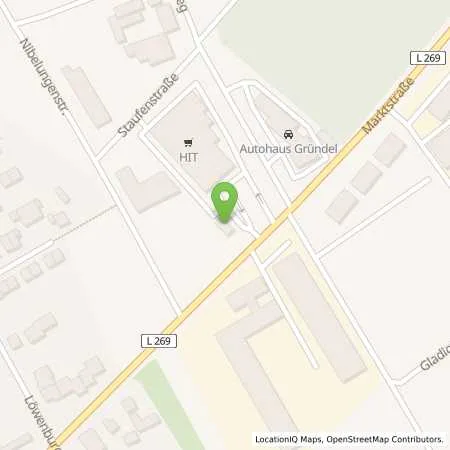 Standortübersicht der Tankstelle SB-Tank am HIT in 53859 Niederkassel (Rheidt)