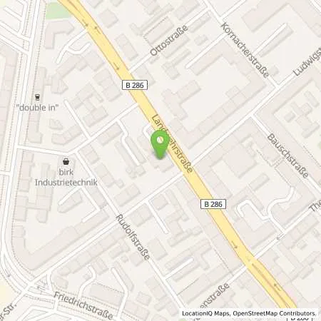 Standortübersicht der Tankstelle Esso Tankstelle in 97421 SCHWEINFURT