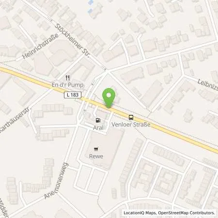 Standortübersicht der Tankstelle Aral Tankstelle in 50259 Pulheim