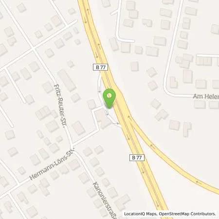 Standortübersicht der Tankstelle Q1 Tankstelle in 24784 Westerrönfeld