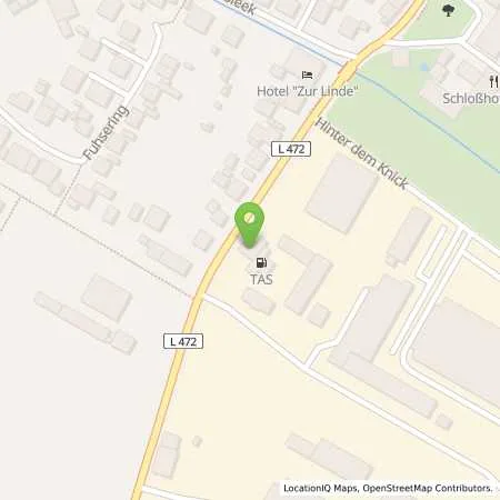 Standortübersicht der Tankstelle TAS Salder in 38229 Salzgitter