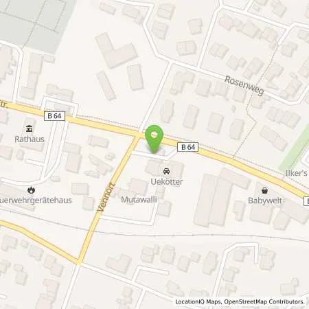 Standortübersicht der Tankstelle Q1 Tankstelle in 48361 Beelen