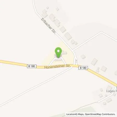 Standortübersicht der Tankstelle TotalEnergies Lugau in 09385 Lugau