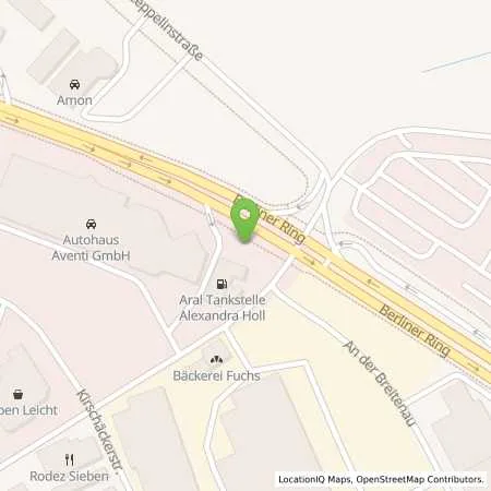 Standortübersicht der Tankstelle Aral Tankstelle in 96052 Bamberg