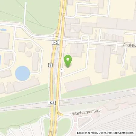 Standortübersicht der Tankstelle Iris Müller in 47053 Duisburg