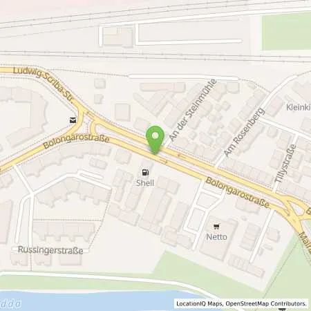 Standortübersicht der Tankstelle Shell Frankfurt Am Main Bolongarostr. 63 in 65934 Frankfurt Am Main