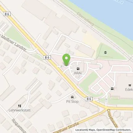 Standortübersicht der Tankstelle Aral Tankstelle in 01157 Dresden