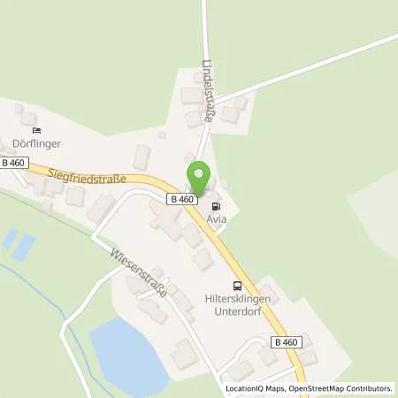 Standortübersicht der Tankstelle Tanja Mader-Helm in 64756 Mossautal