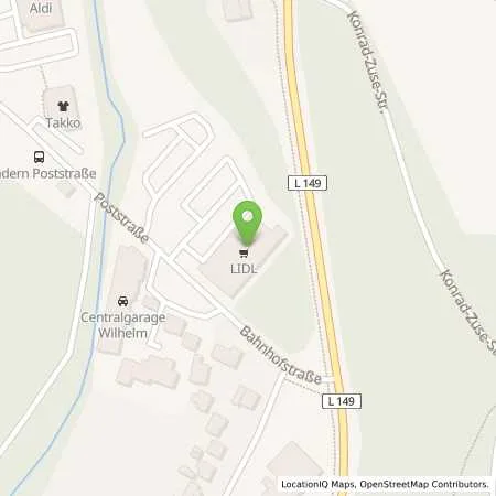 Standortübersicht der Tankstelle Aral Tankstelle in 66687 Wadern