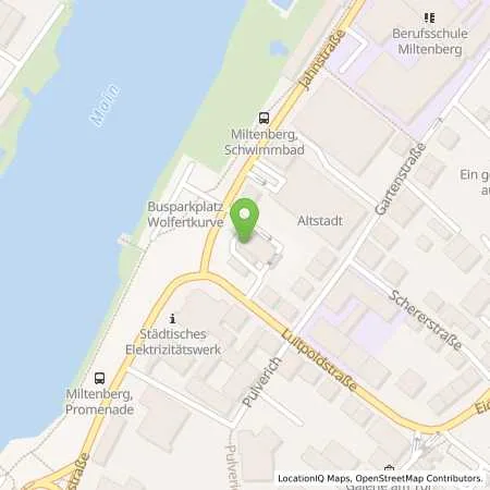 Standortübersicht der Tankstelle Esso Tankstelle in 63897 MILTENBERG