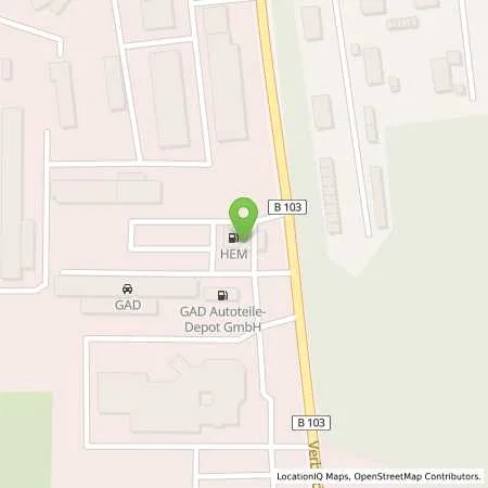 Standortübersicht der Tankstelle Güstrow, Verbindungschaussee 8c in 18273 Güstrow