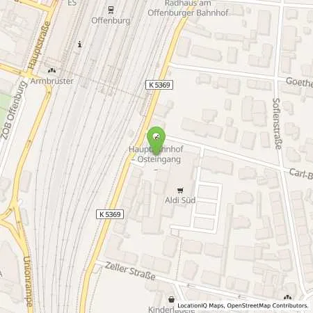 Standortübersicht der Tankstelle Markenfreie TS Offenburg in 77654 Offenburg