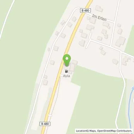 Standortübersicht der Tankstelle Fricke in 59939 Olsberg