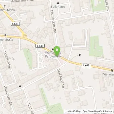 Standortübersicht der Tankstelle Aral Tankstelle in 44866 Bochum