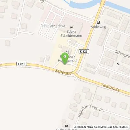 Standortübersicht der Tankstelle Horumersiel in 26434 Horumersiel