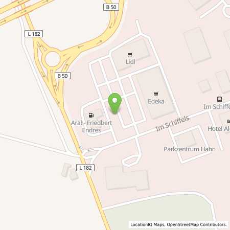 Standortübersicht der Benzin-Super-Diesel Tankstelle: Aral Tankstelle in 55491, Büchenbeuren