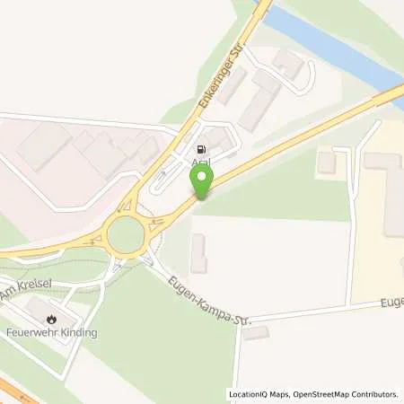 Standortübersicht der Tankstelle Aral Tankstelle in 85125 Kinding