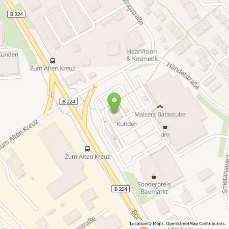 Standortübersicht der Tankstelle Markttankstelle in 46282 Dorsten