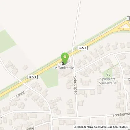 Standortübersicht der Tankstelle PM in 41334 Nettetal