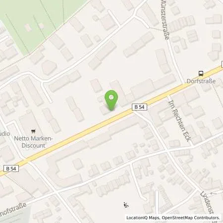 Standortübersicht der Tankstelle Lünen, Münsterstr. 93 in 44534 Lünen