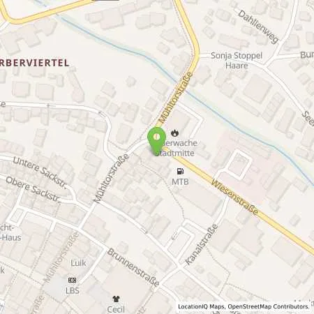 Standortübersicht der Tankstelle MTB Tankstelle in 71364 Winnenden