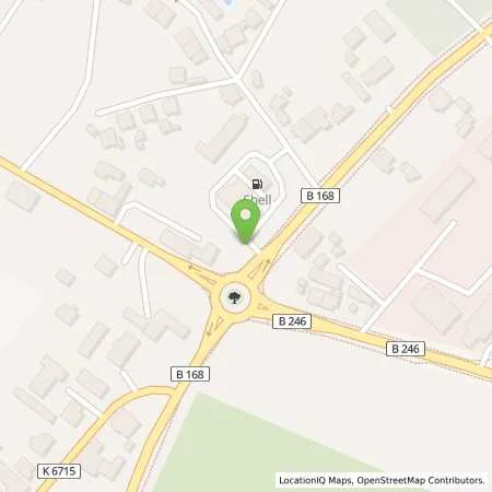 Standortübersicht der Tankstelle Shell Beeskow Schiffbauer Str 30 in 15848 Beeskow