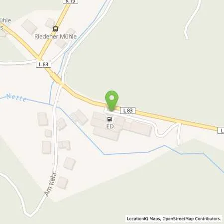 Standortübersicht der Tankstelle Fahrzeughaus Konrad GmbH in 56745 Rieden