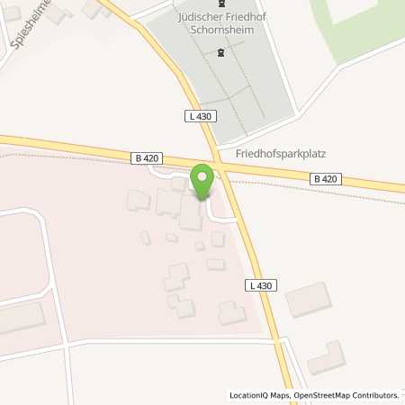 Standortübersicht der Benzin-Super-Diesel Tankstelle: OIL! Tankstelle Schornsheim in 55288, Schornsheim