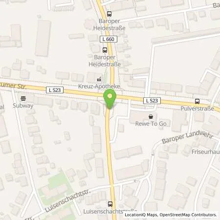 Standortübersicht der Tankstelle Aral Tankstelle in 44225 Dortmund