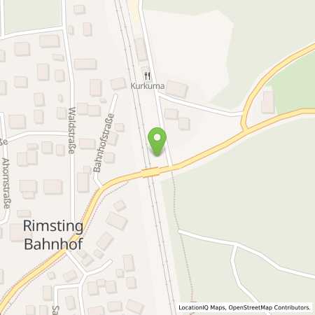 Standortübersicht der Benzin-Super-Diesel Tankstelle: RIMSTING - BAHNHOFSTR. in 83253, Rimsting