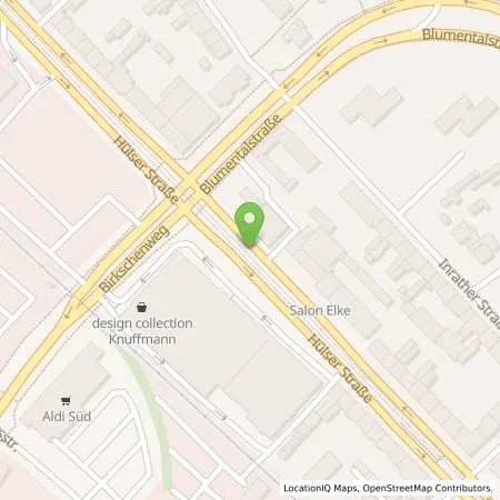 Standortübersicht der Tankstelle Aral Tankstelle in 47803 Krefeld