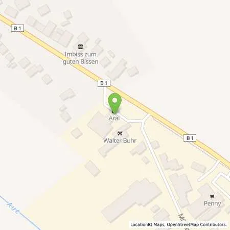 Standortübersicht der Tankstelle Aral Tankstelle in 31863 Coppenbrügge