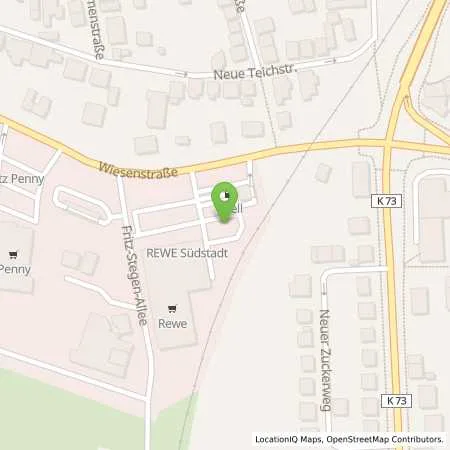 Standortübersicht der Tankstelle Shell Peine Wiesenstr. 5 in 31226 Peine