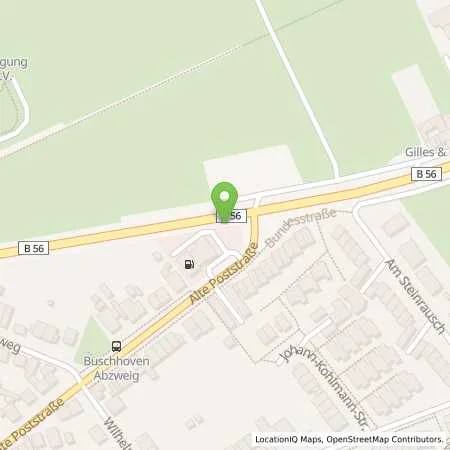 Standortübersicht der Tankstelle JET SWISTTAL ALTE POSTSTRASSE 10 in 53913 SWISTTAL