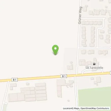 Standortübersicht der Tankstelle Sb Unna Werler Str. 208 in 59427 Unna