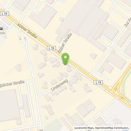 Standortübersicht der Tankstelle Esso Tankstelle in 41812 ERKELENZ