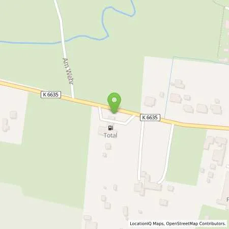 Standortübersicht der Tankstelle TotalEnergies Ortrand in 01990 Ortrand