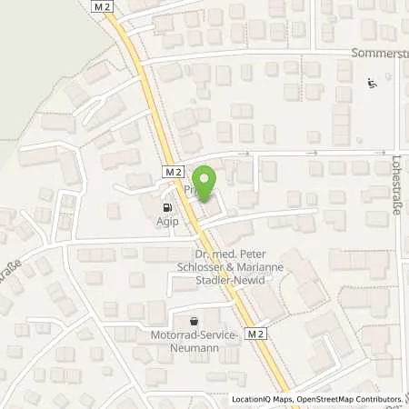 Standortübersicht der Tankstelle ENI in 82008 Unterhaching