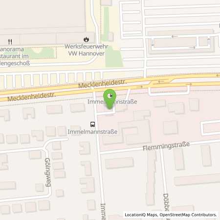 Standortübersicht der Benzin-Super-Diesel Tankstelle: Hannover, Mecklenheidestr. 77 in 30419, Hannover
