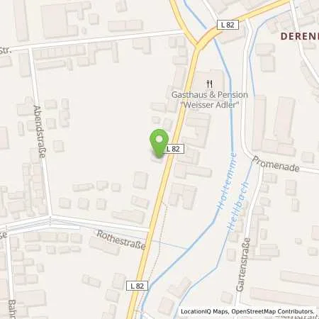 Standortübersicht der Tankstelle SB Blankenburg (Harz) Wernigeroeder Str. 25 in 38895 Blankenburg (Harz)