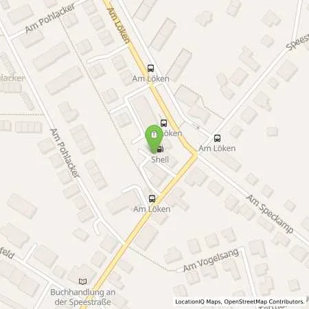 Standortübersicht der Tankstelle Shell Ratingen Speestr. in 40885 Ratingen