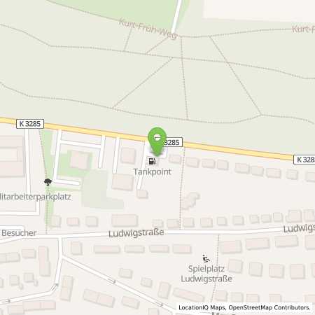 Standortübersicht der Benzin-Super-Diesel Tankstelle: tankpoint Am Stadtpark in 73430, Aalen