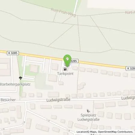 Standortübersicht der Tankstelle tankpoint Am Stadtpark in 73430 Aalen