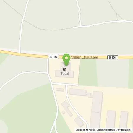 Standortübersicht der Tankstelle TotalEnergies Sternberg in 19406 Sternberg